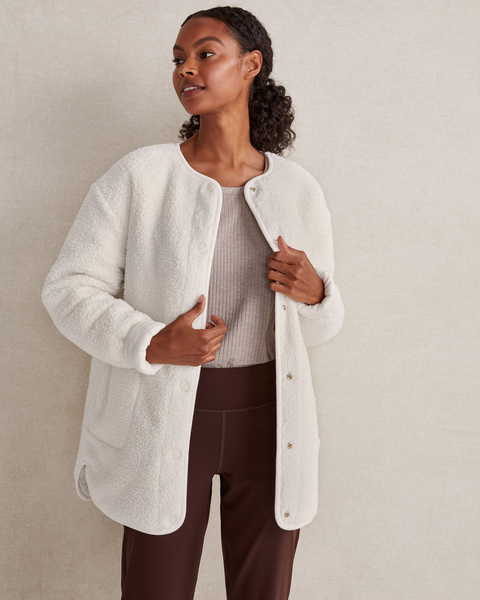 Reversible Sherpa Cardigan | Haven Well Within