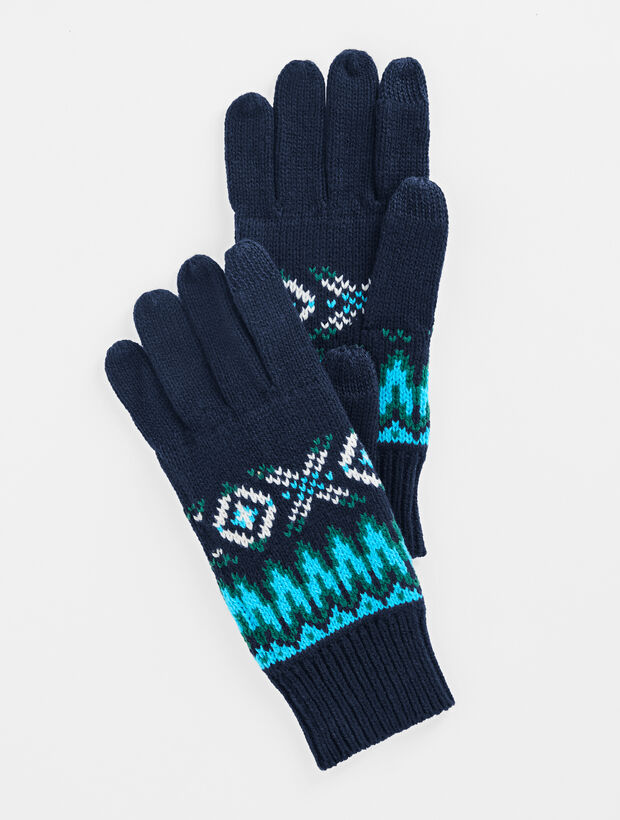 Chamonix Fair Isle Gloves | Talbots