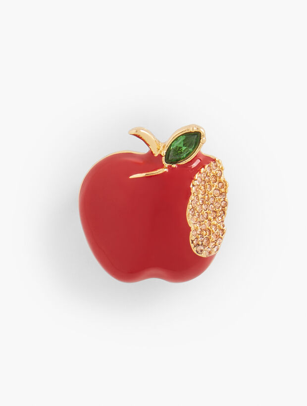 Apple Brooch | Talbots