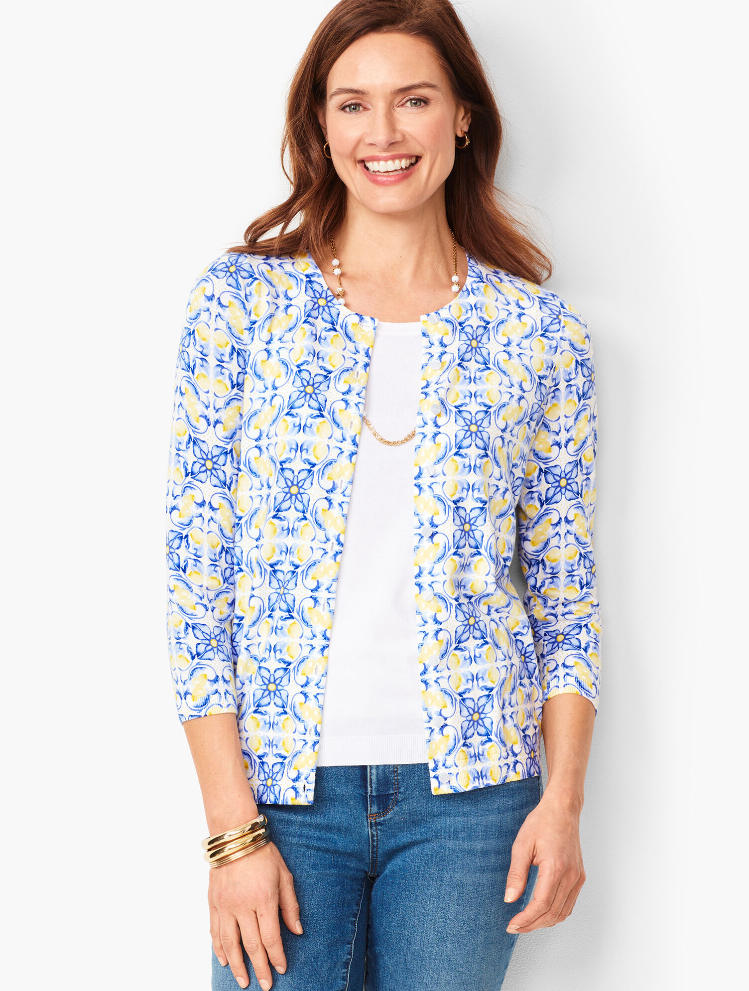 Lemon sale print cardigan