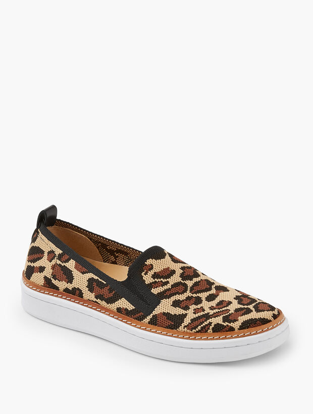 Brittany Knit Sneakers - Leopard | Talbots