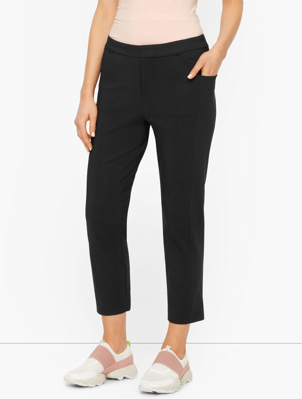 Jersey Tapered Travel Pants | Talbots
