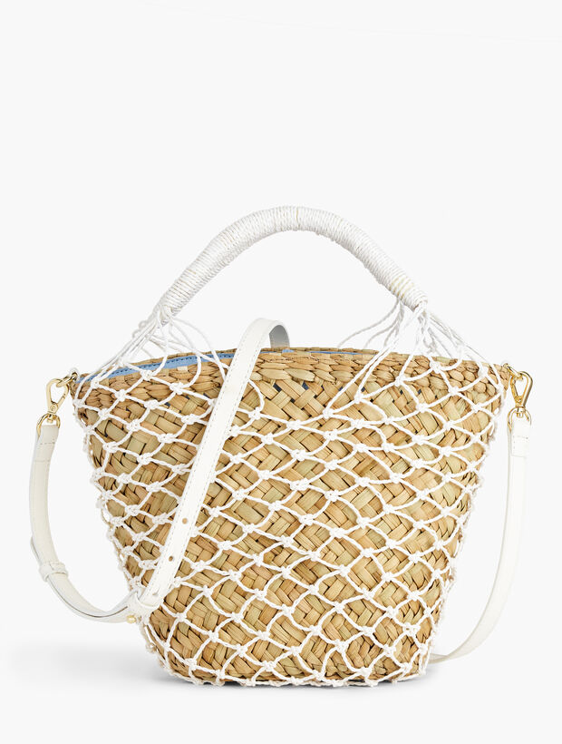 Crochet Paper Straw Bucket Bag | Talbots
