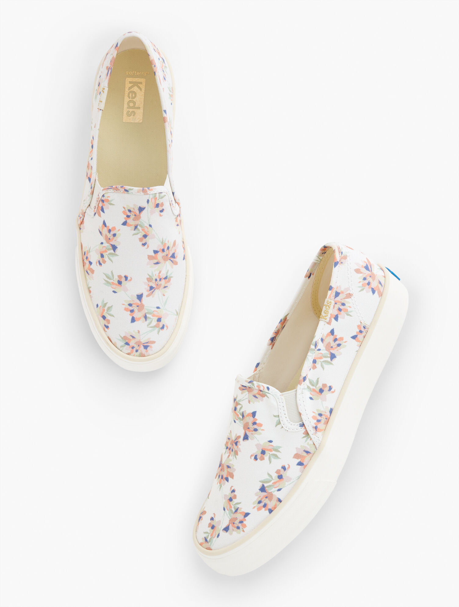 Keds® Double Decker Slip-On Sneakers - Floral | Talbots