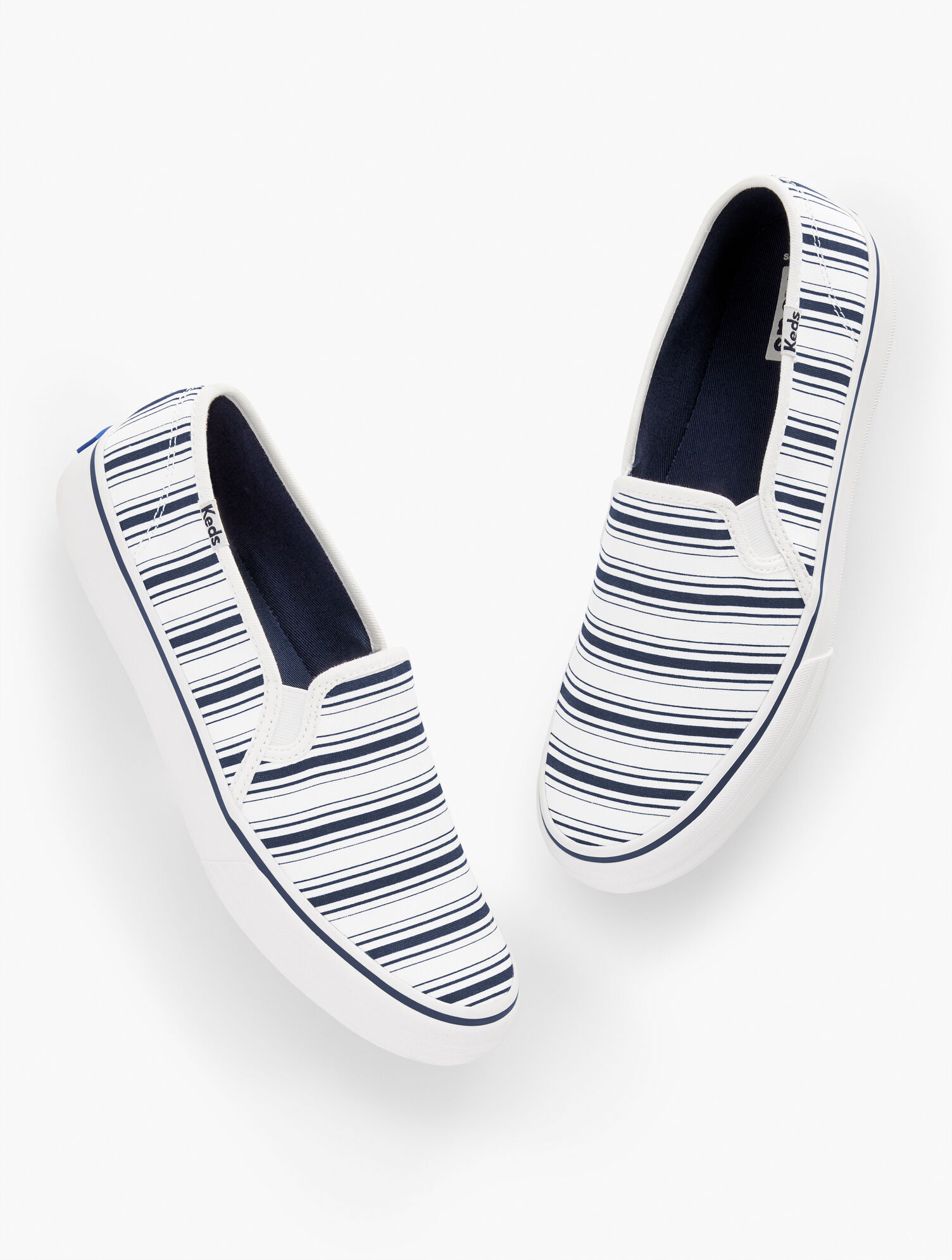 Keds® Double Decker Slip-On Sneakers - Stripe | Talbots