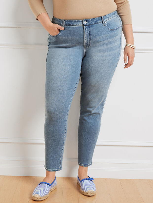 Plus Exclusive Slim Ankle Jeans - Monterey Wash | Talbots