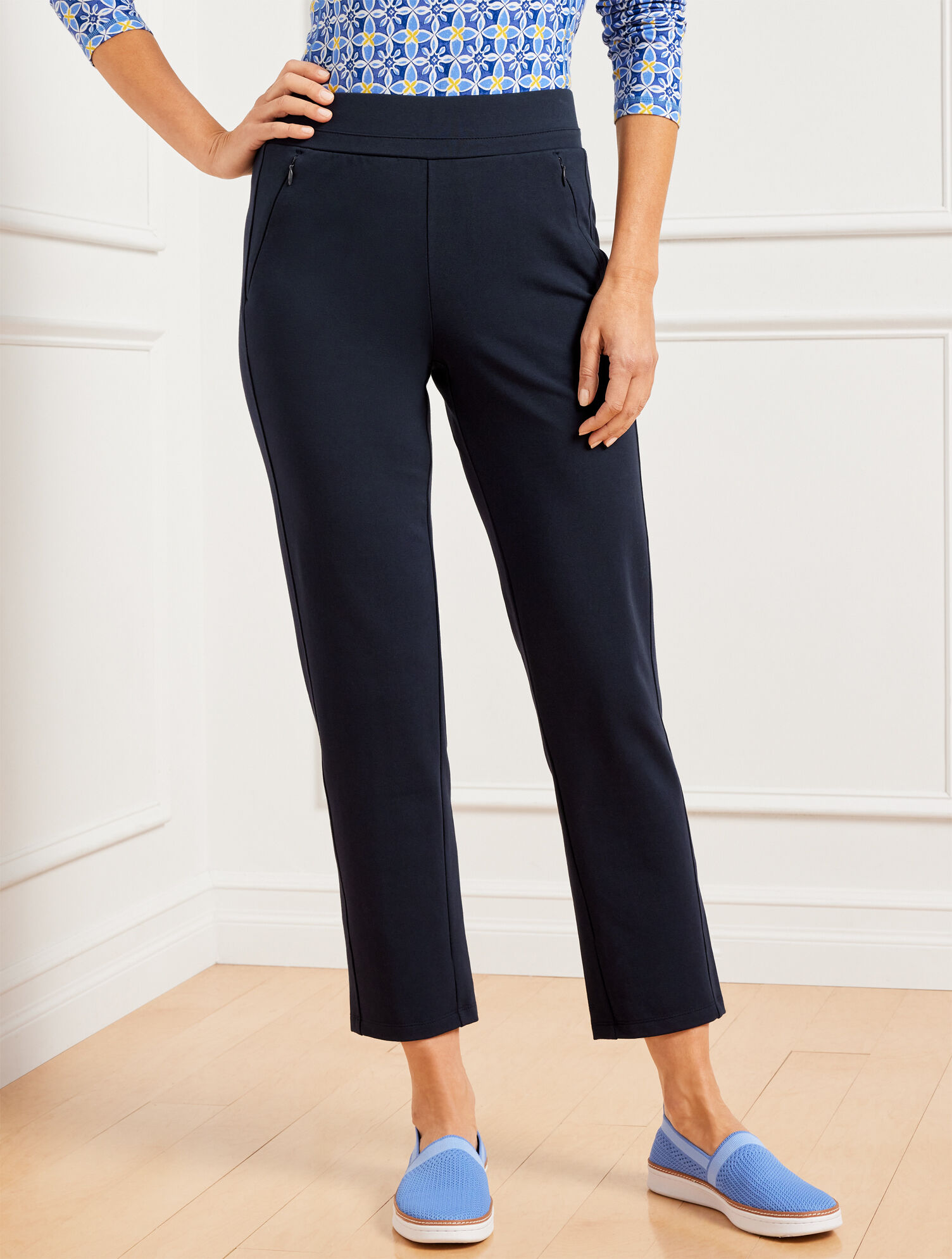 Talbots high waist straight clearance pant