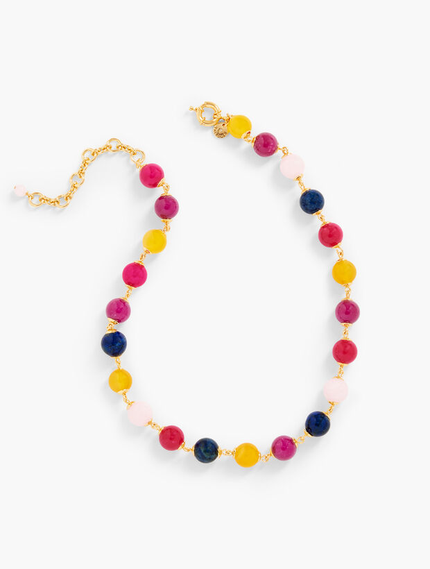 Semi Beads Necklace