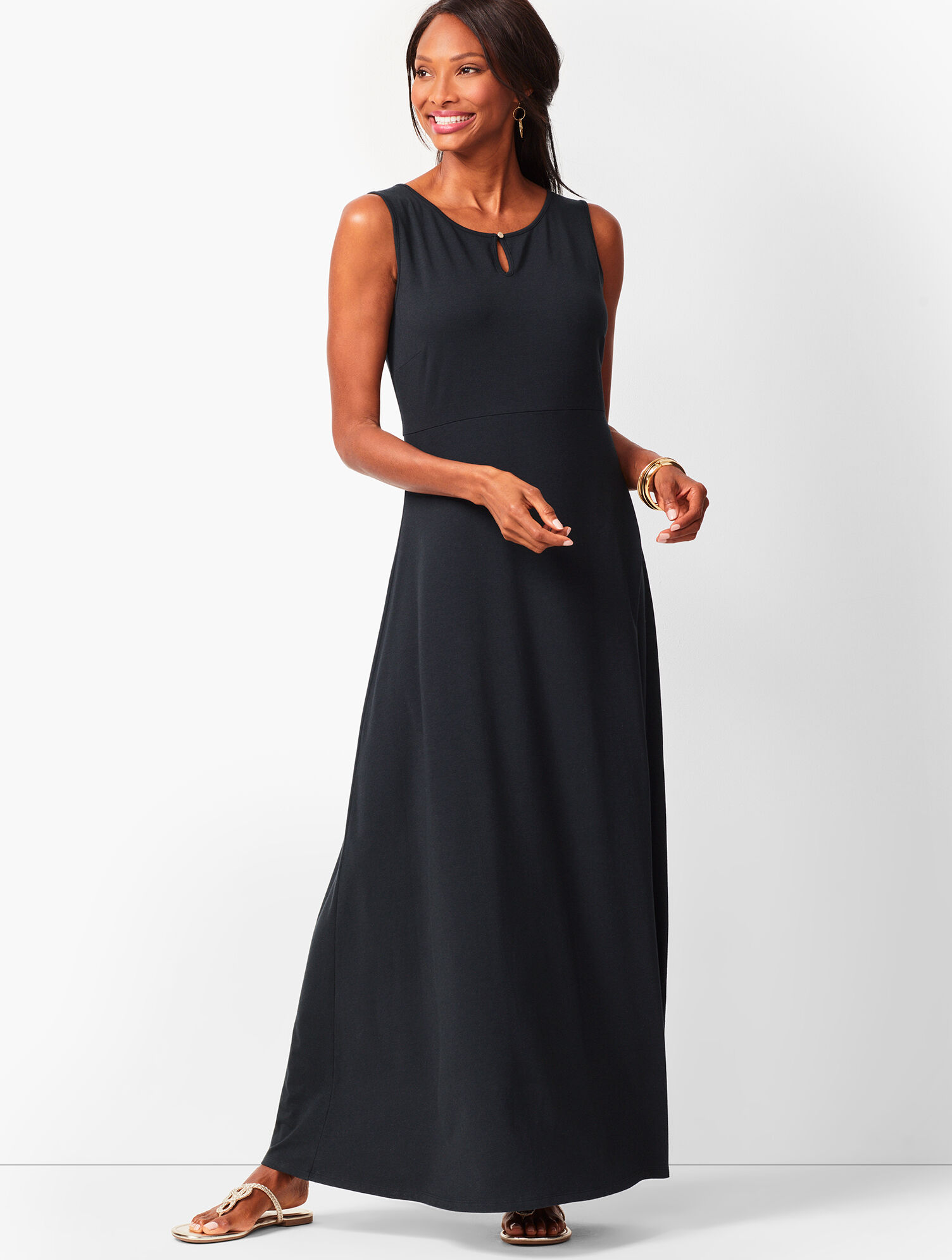Knit Jersey Maxi Dress | Talbots