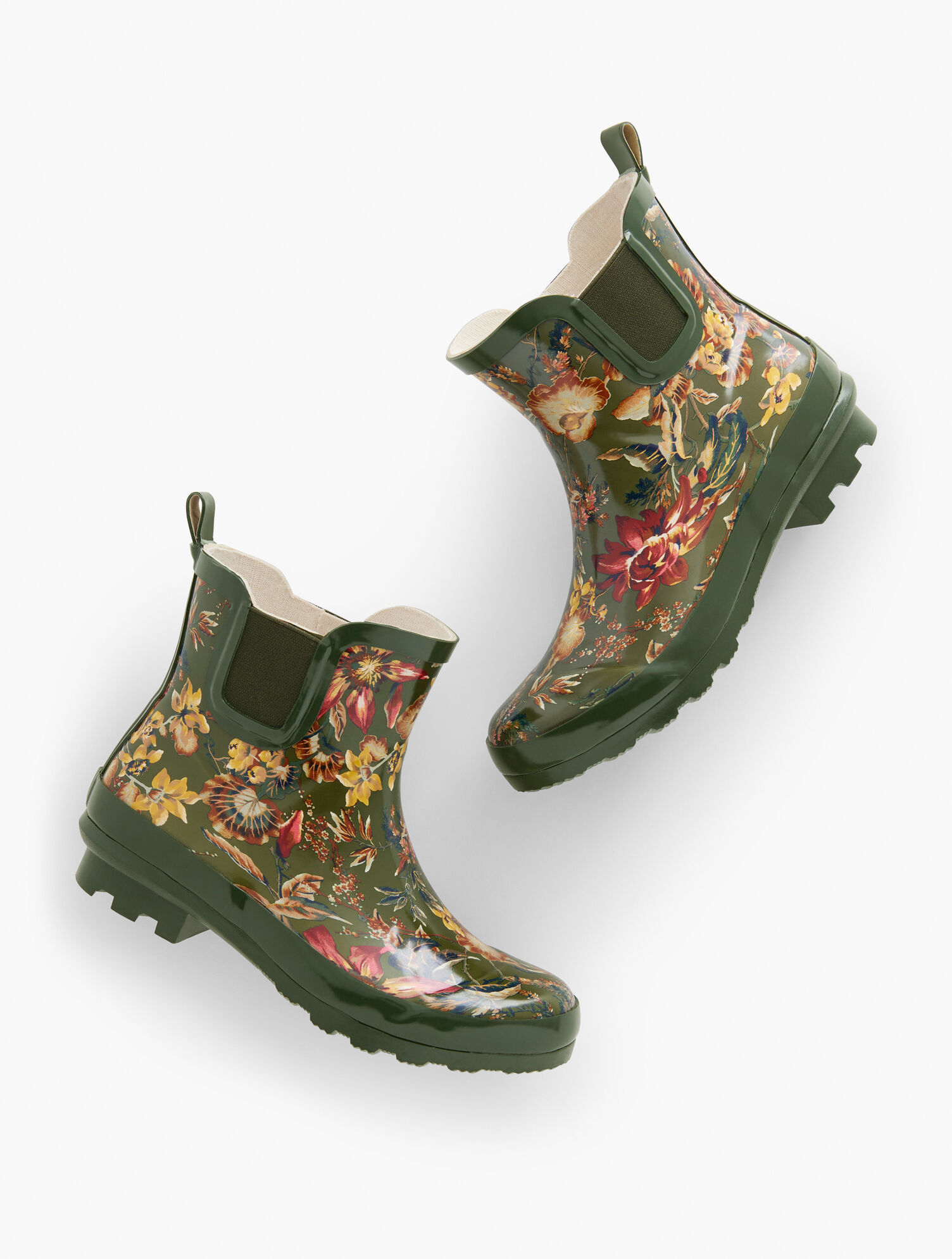 Riley Ankle Rain Boots - Splendid Floral | Talbots