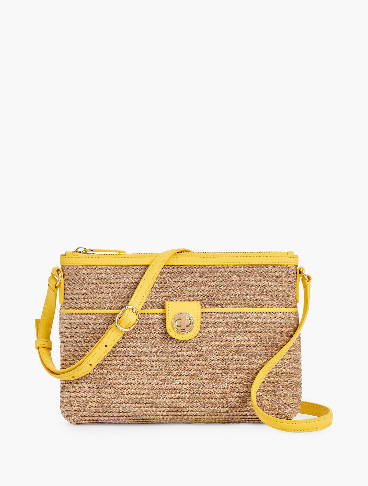 Yellow sale straw handbags