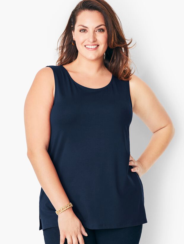 Plus Size Relaxed Layering Tank Top | Talbots