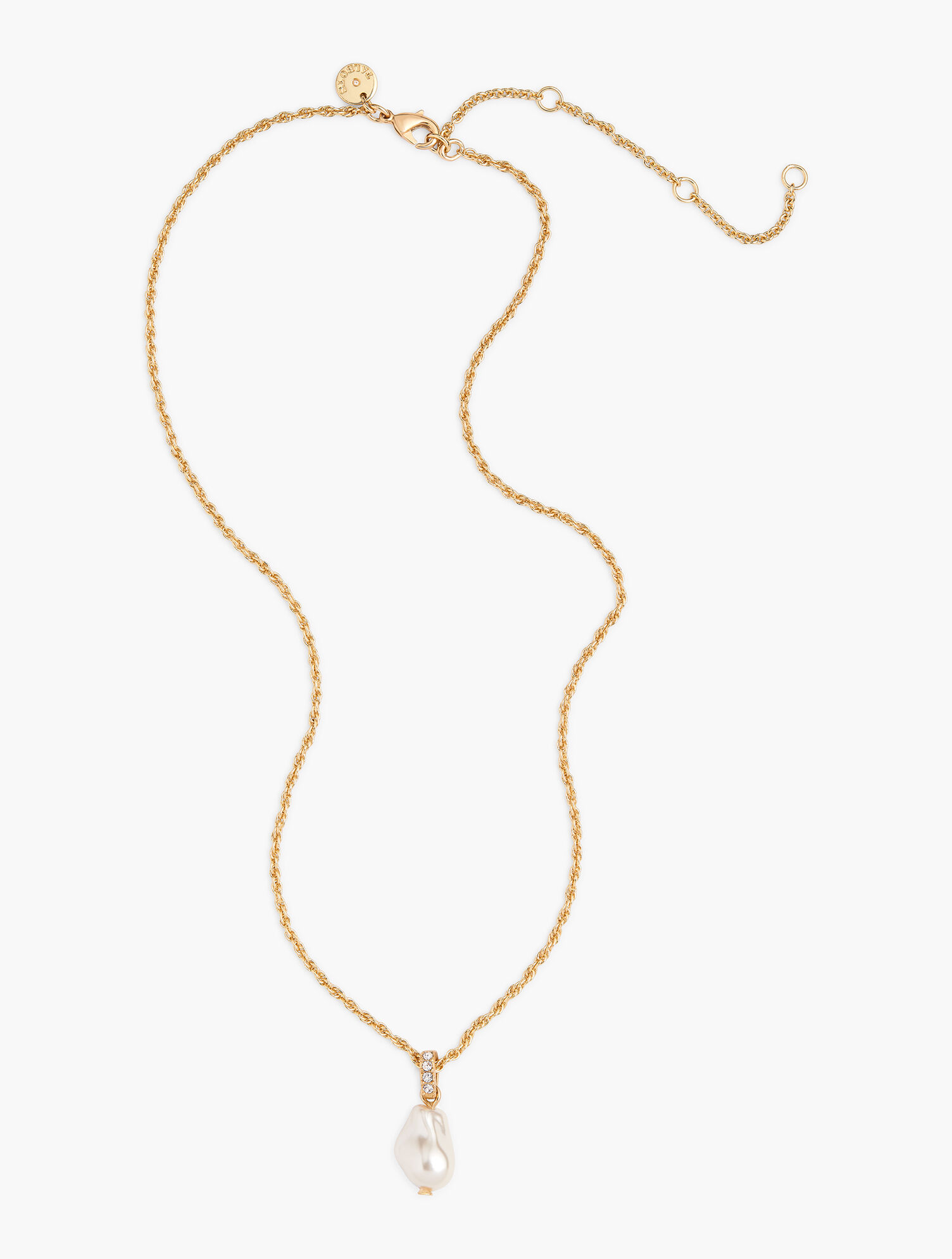 Talbots pearl deals necklace