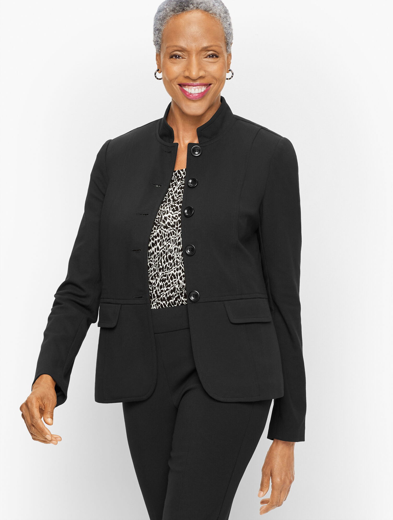 Luxe Knit Jacket | Talbots