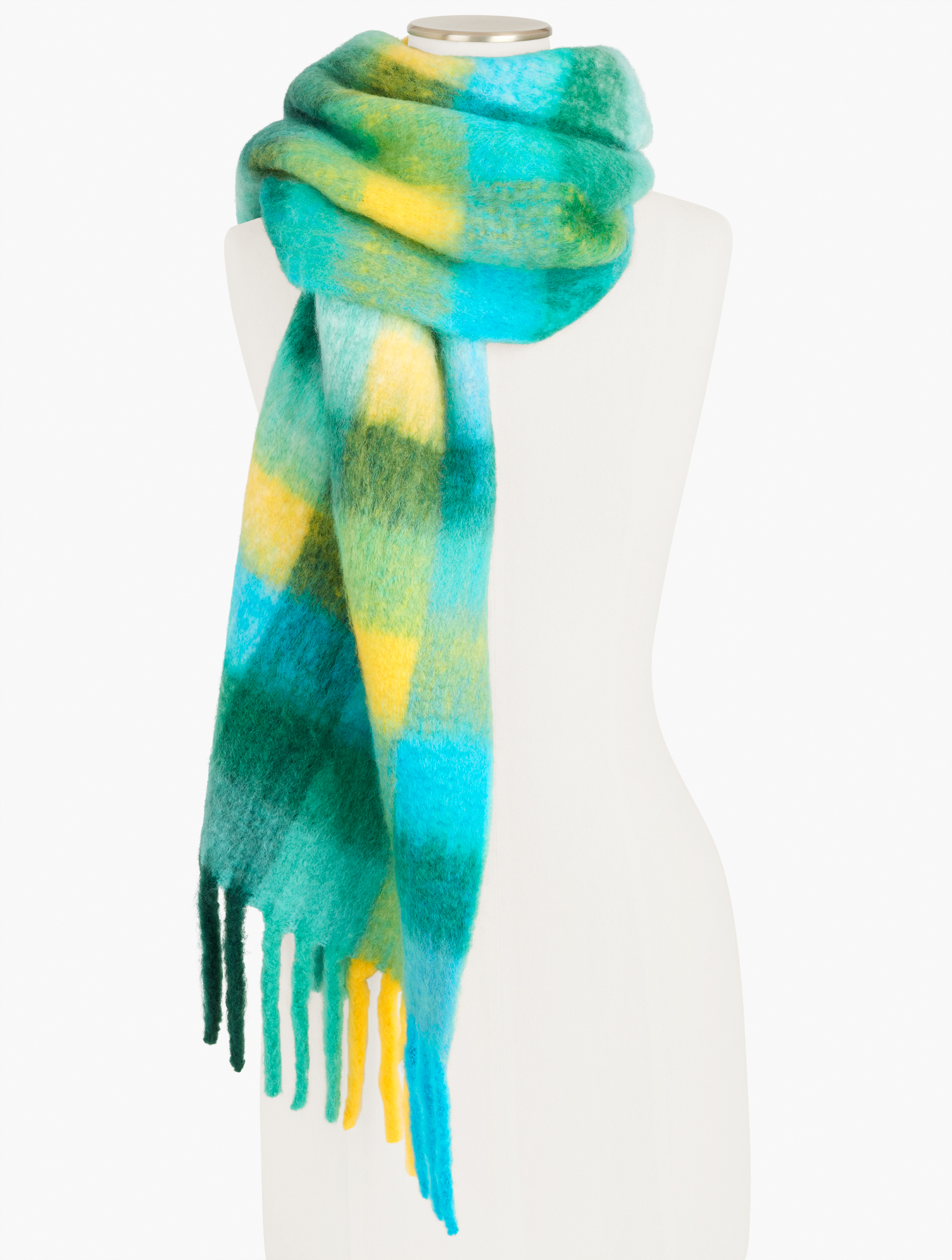 Pleated Scroll Infinity Scarf | Talbots