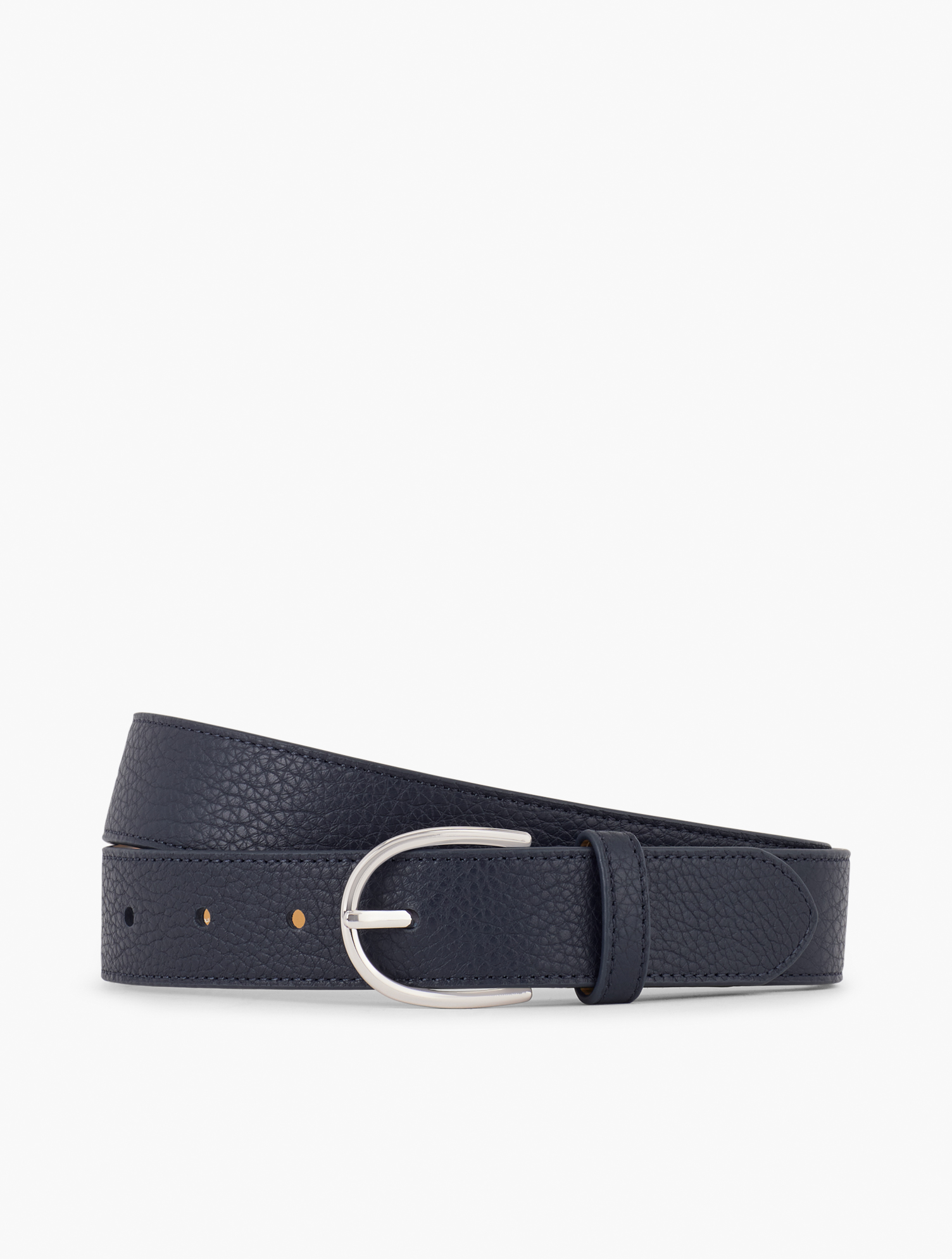 Talbots Leather Belt - Blue - Medium